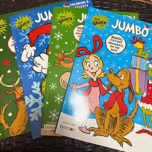 GRINCH COLORING BOOKS
